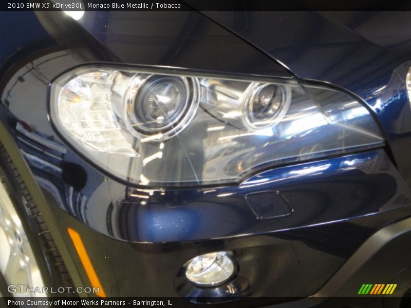 Monaco Blue Metallic / Tobacco 2010 BMW X5 xDrive30i