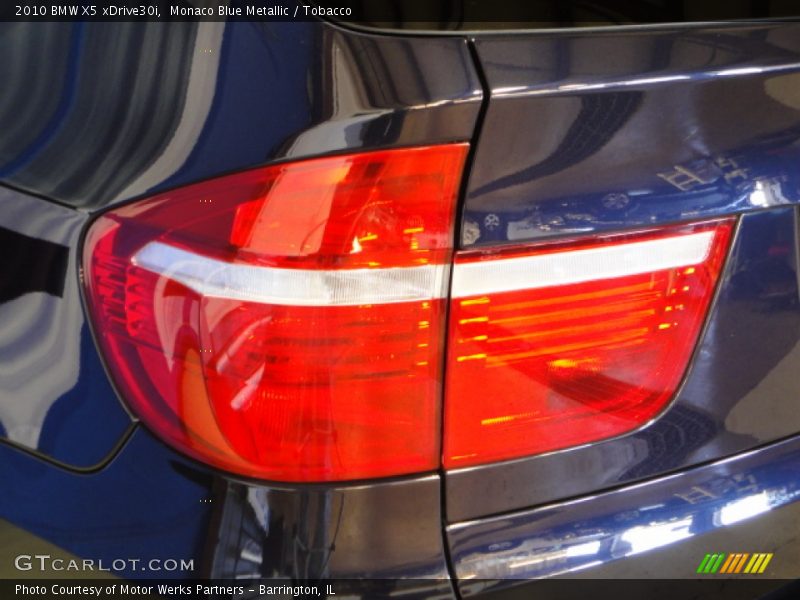 Monaco Blue Metallic / Tobacco 2010 BMW X5 xDrive30i