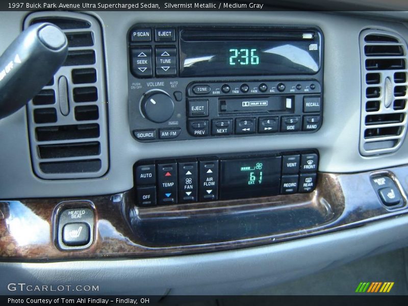 Silvermist Metallic / Medium Gray 1997 Buick Park Avenue Ultra Supercharged Sedan