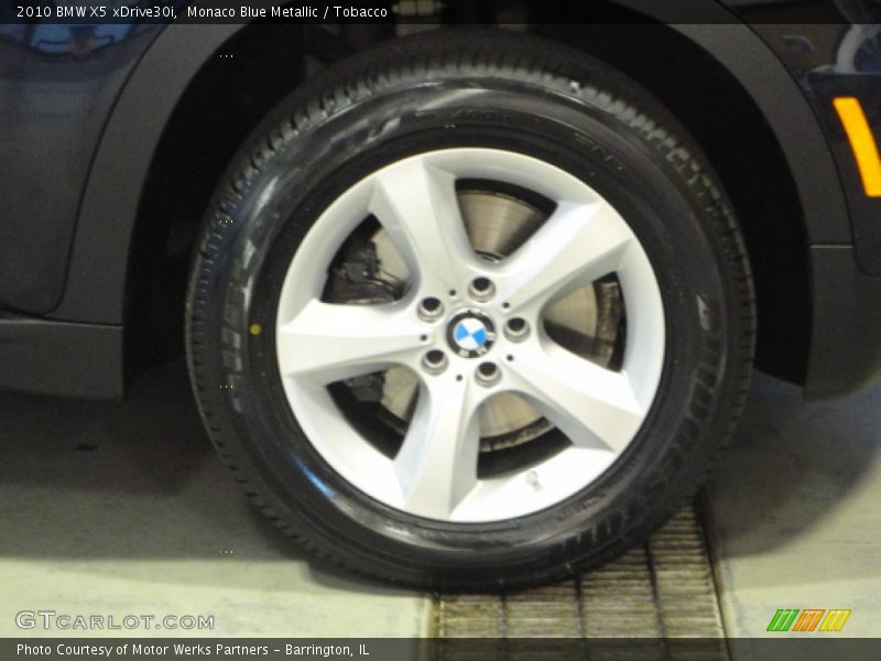 Monaco Blue Metallic / Tobacco 2010 BMW X5 xDrive30i