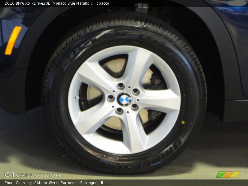 Monaco Blue Metallic / Tobacco 2010 BMW X5 xDrive30i