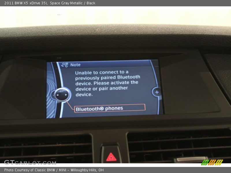 Space Gray Metallic / Black 2011 BMW X5 xDrive 35i