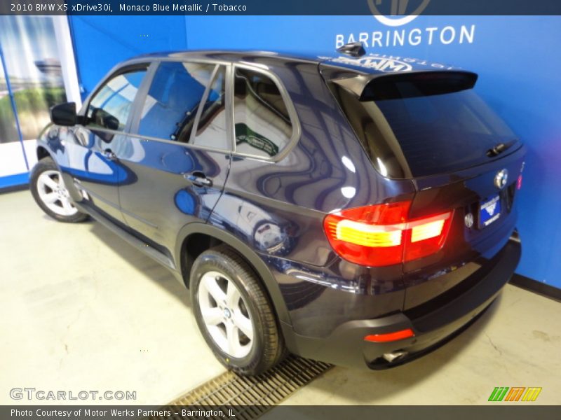 Monaco Blue Metallic / Tobacco 2010 BMW X5 xDrive30i
