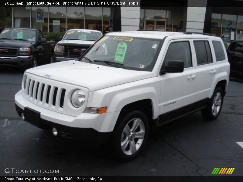 Bright White / Dark Slate Gray/Light Pebble 2011 Jeep Patriot Latitude 4x4