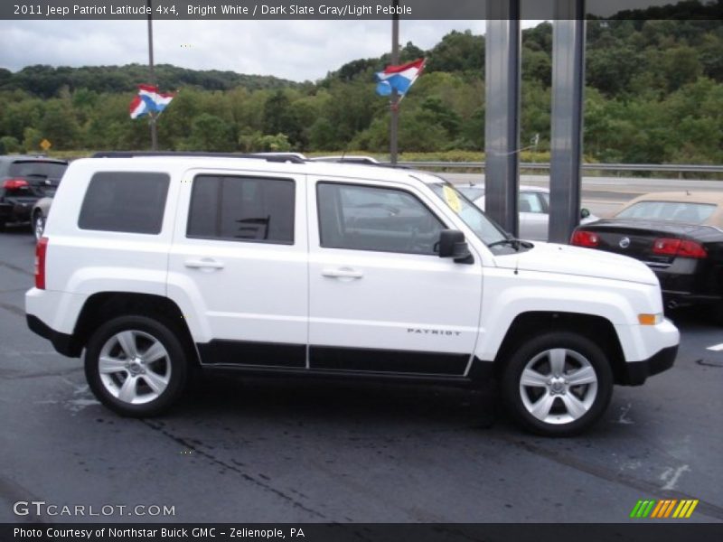 Bright White / Dark Slate Gray/Light Pebble 2011 Jeep Patriot Latitude 4x4