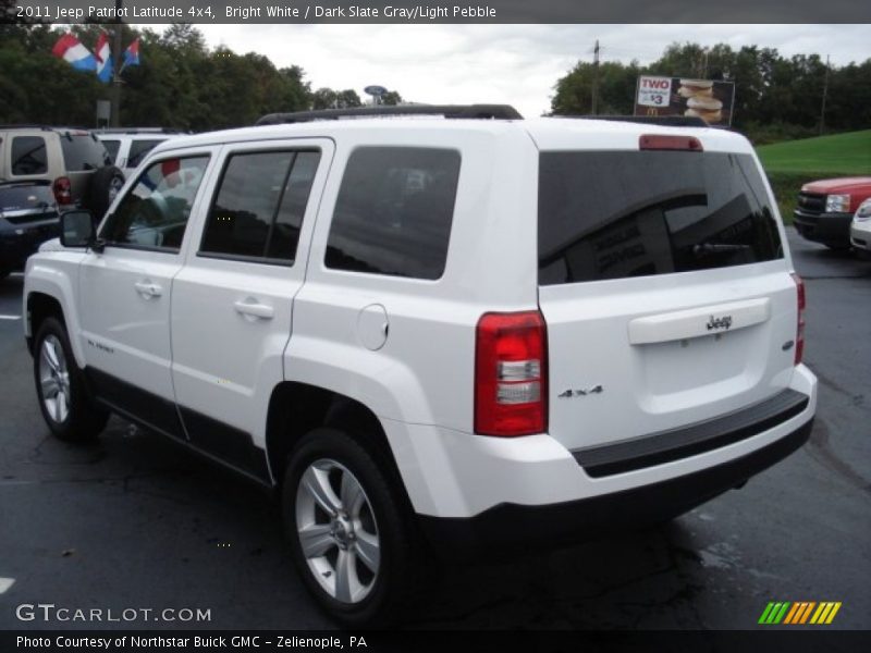 Bright White / Dark Slate Gray/Light Pebble 2011 Jeep Patriot Latitude 4x4