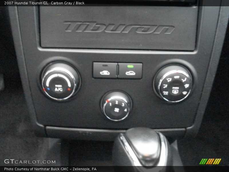 Controls of 2007 Tiburon GS
