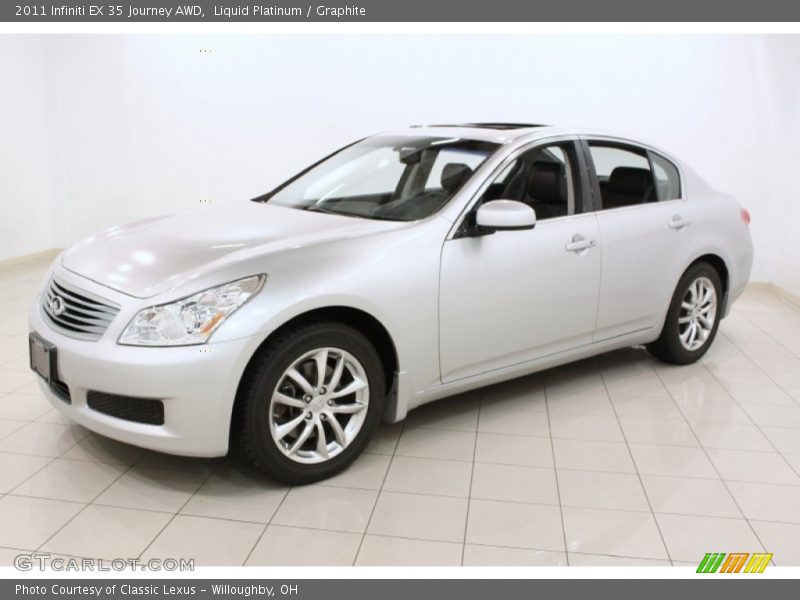 Front 3/4 View of 2011 EX 35 Journey AWD