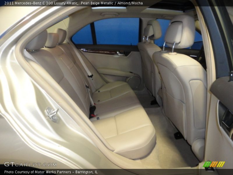 Pearl Beige Metallic / Almond/Mocha 2011 Mercedes-Benz C 300 Luxury 4Matic