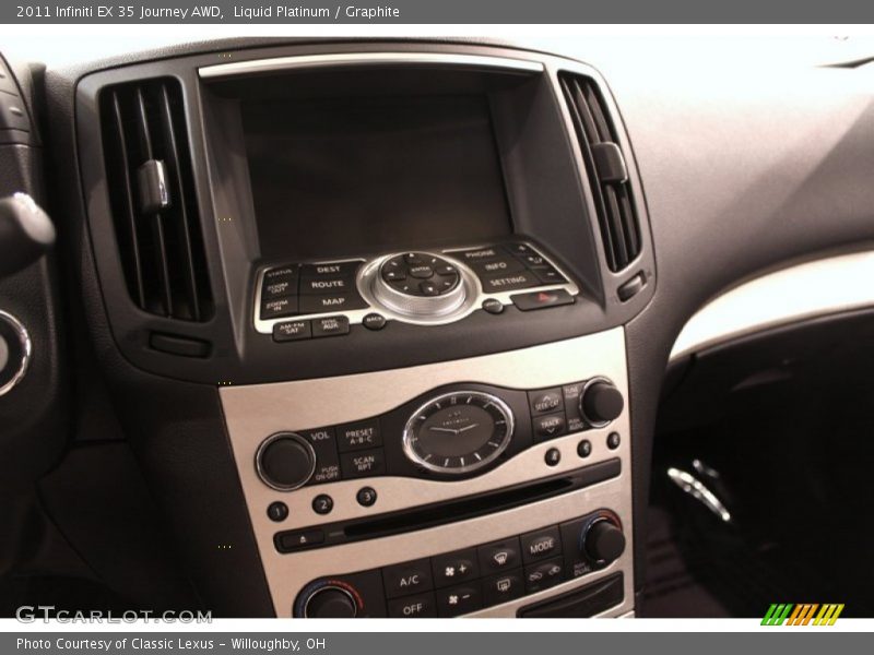 Liquid Platinum / Graphite 2011 Infiniti EX 35 Journey AWD