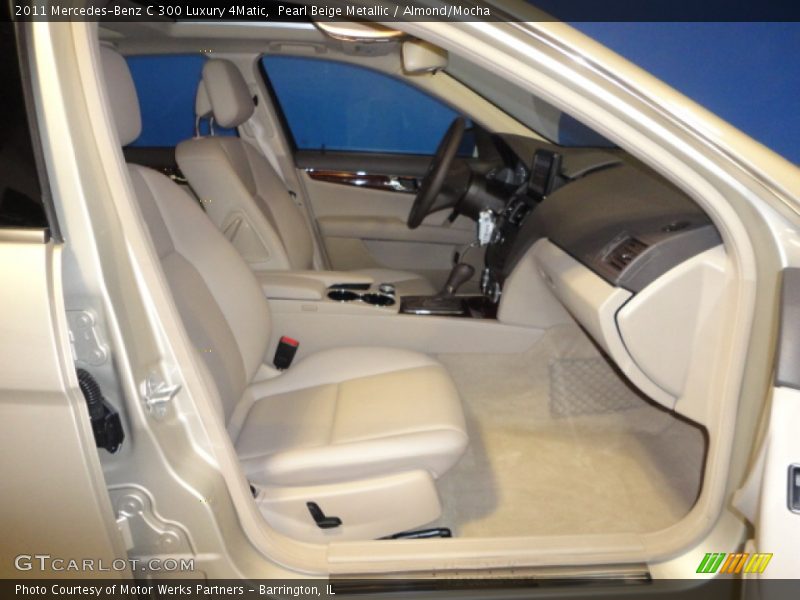 Pearl Beige Metallic / Almond/Mocha 2011 Mercedes-Benz C 300 Luxury 4Matic