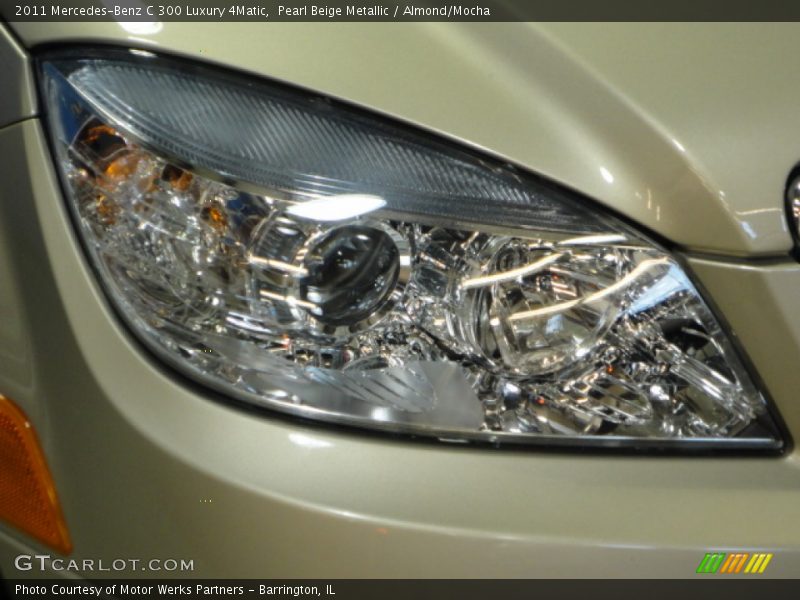 Pearl Beige Metallic / Almond/Mocha 2011 Mercedes-Benz C 300 Luxury 4Matic