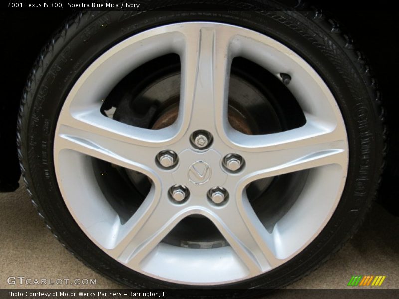 Spectra Blue Mica / Ivory 2001 Lexus IS 300