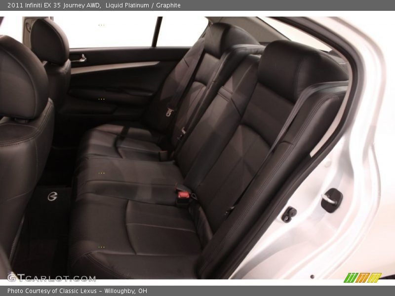 2011 EX 35 Journey AWD Graphite Interior