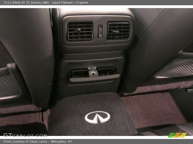 Liquid Platinum / Graphite 2011 Infiniti EX 35 Journey AWD