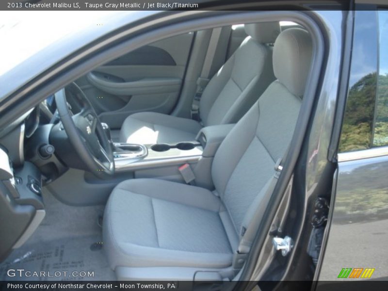 Taupe Gray Metallic / Jet Black/Titanium 2013 Chevrolet Malibu LS
