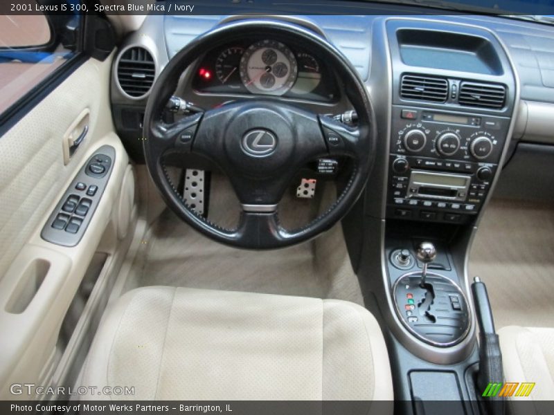 Spectra Blue Mica / Ivory 2001 Lexus IS 300