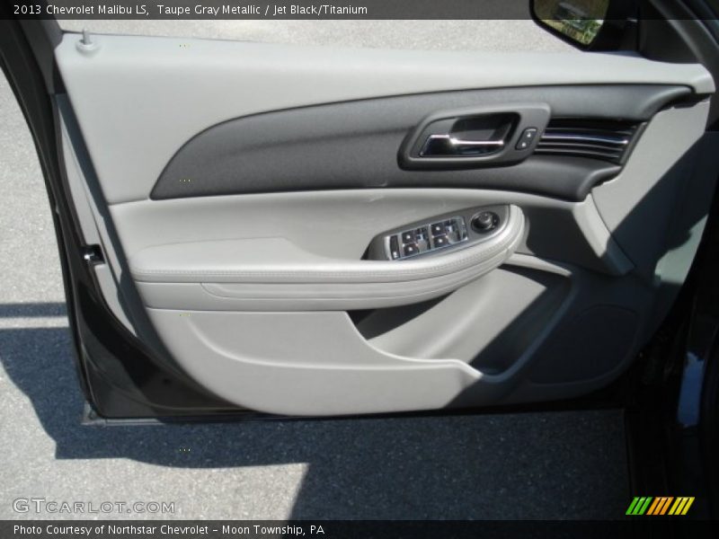 Taupe Gray Metallic / Jet Black/Titanium 2013 Chevrolet Malibu LS