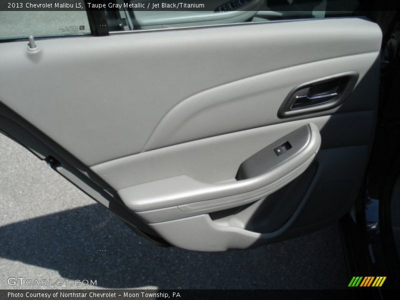 Taupe Gray Metallic / Jet Black/Titanium 2013 Chevrolet Malibu LS