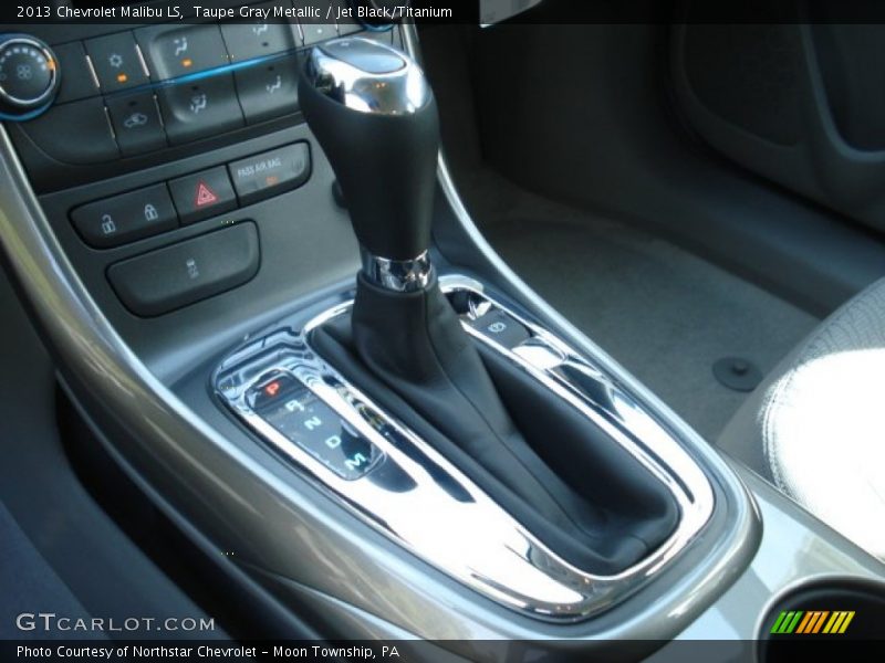 Taupe Gray Metallic / Jet Black/Titanium 2013 Chevrolet Malibu LS