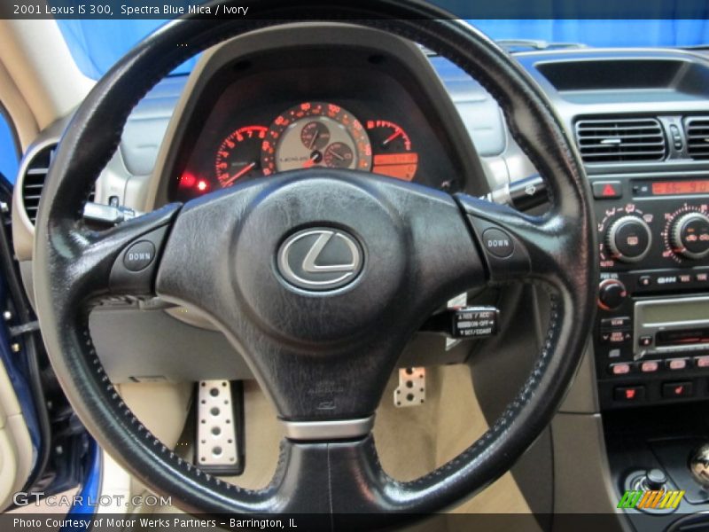 Spectra Blue Mica / Ivory 2001 Lexus IS 300