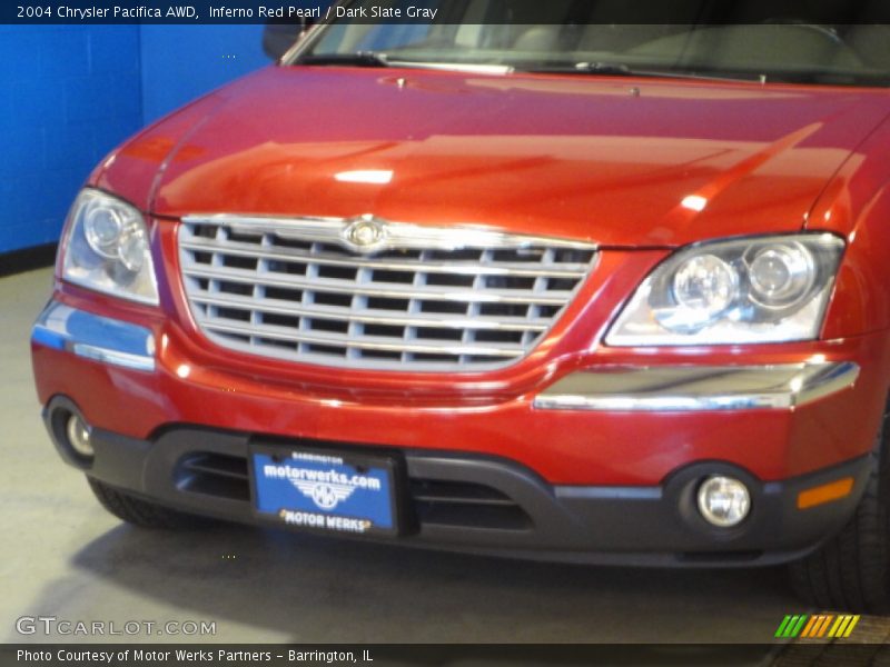 Inferno Red Pearl / Dark Slate Gray 2004 Chrysler Pacifica AWD