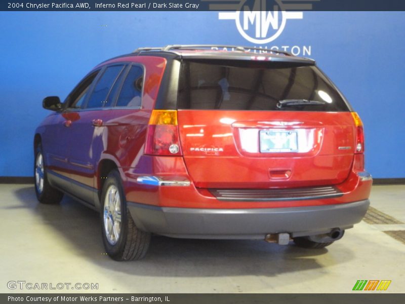 Inferno Red Pearl / Dark Slate Gray 2004 Chrysler Pacifica AWD