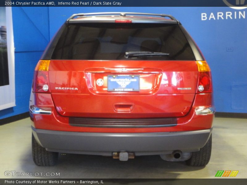 Inferno Red Pearl / Dark Slate Gray 2004 Chrysler Pacifica AWD