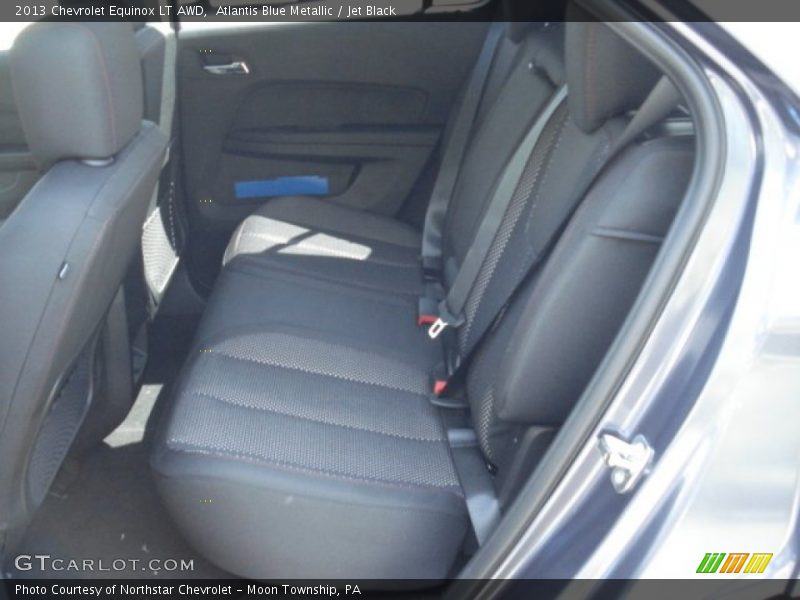 Atlantis Blue Metallic / Jet Black 2013 Chevrolet Equinox LT AWD