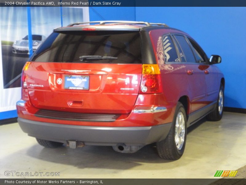 Inferno Red Pearl / Dark Slate Gray 2004 Chrysler Pacifica AWD