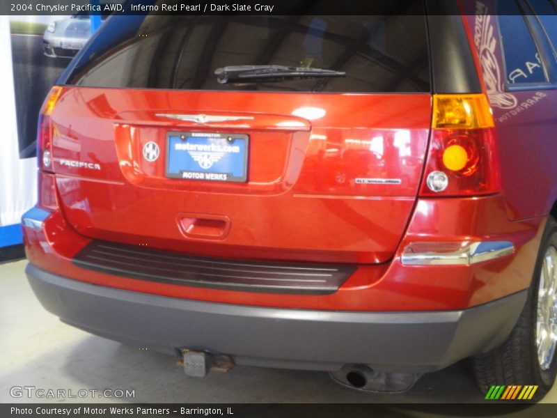 Inferno Red Pearl / Dark Slate Gray 2004 Chrysler Pacifica AWD