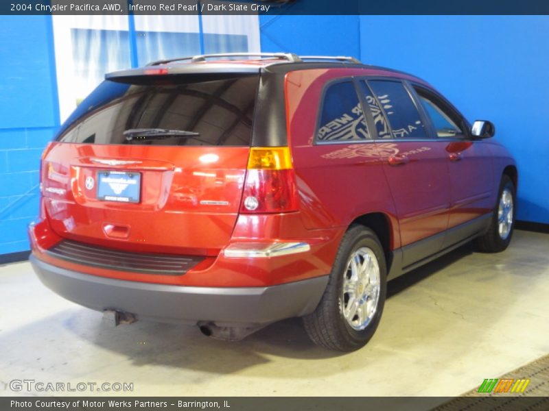 Inferno Red Pearl / Dark Slate Gray 2004 Chrysler Pacifica AWD