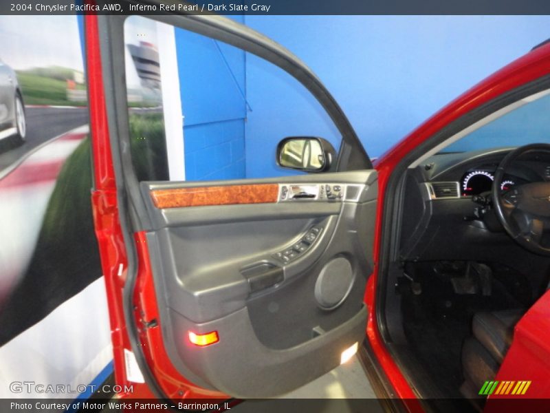 Inferno Red Pearl / Dark Slate Gray 2004 Chrysler Pacifica AWD