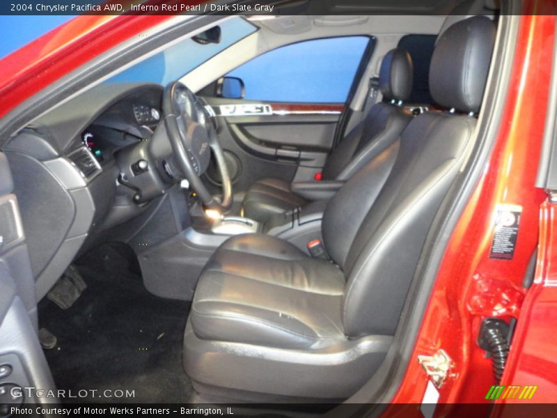 Inferno Red Pearl / Dark Slate Gray 2004 Chrysler Pacifica AWD