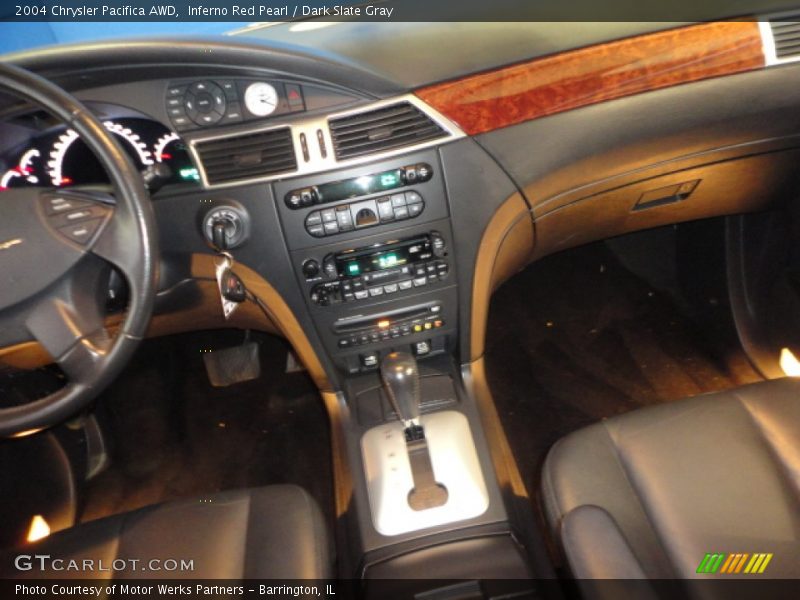Inferno Red Pearl / Dark Slate Gray 2004 Chrysler Pacifica AWD