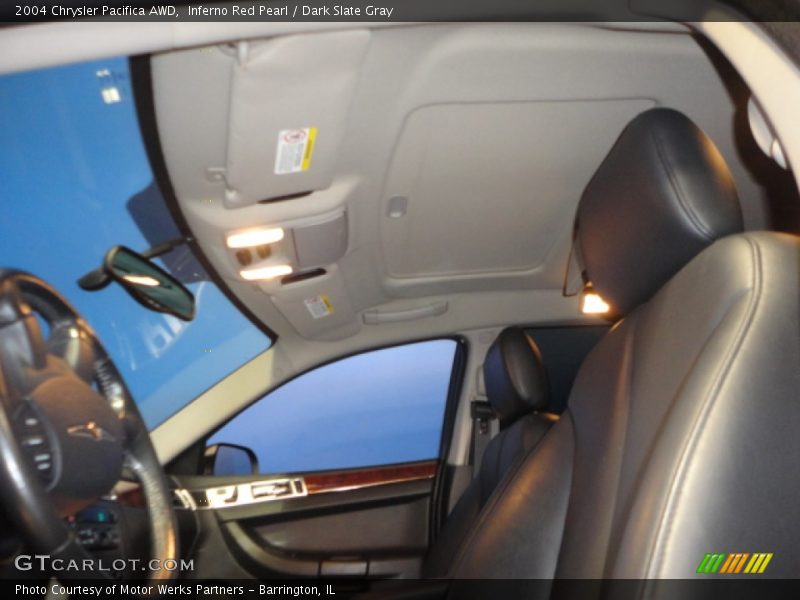 Inferno Red Pearl / Dark Slate Gray 2004 Chrysler Pacifica AWD
