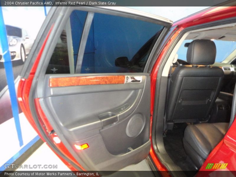 Inferno Red Pearl / Dark Slate Gray 2004 Chrysler Pacifica AWD