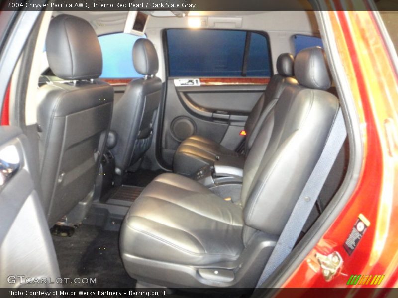 Inferno Red Pearl / Dark Slate Gray 2004 Chrysler Pacifica AWD