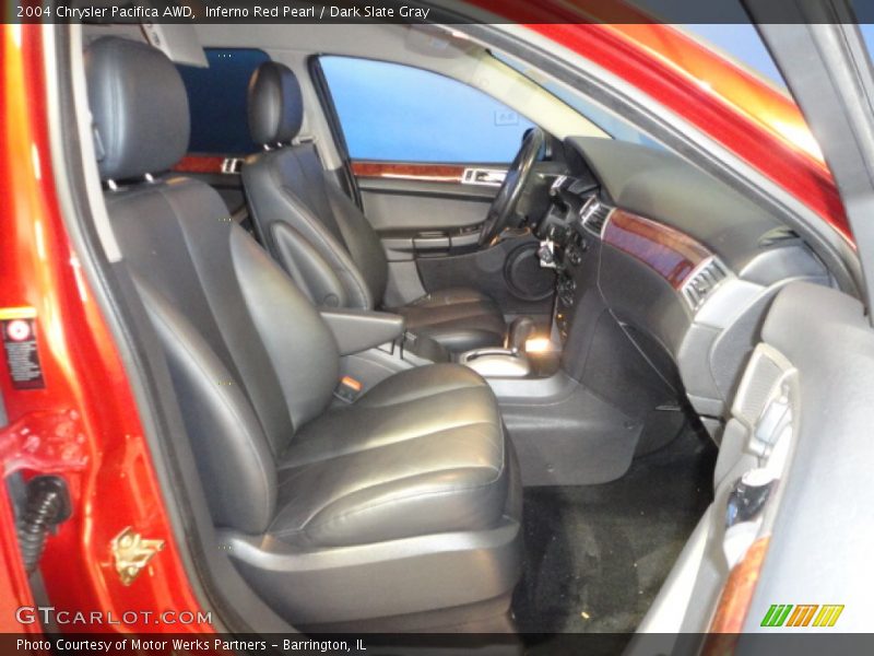 Inferno Red Pearl / Dark Slate Gray 2004 Chrysler Pacifica AWD