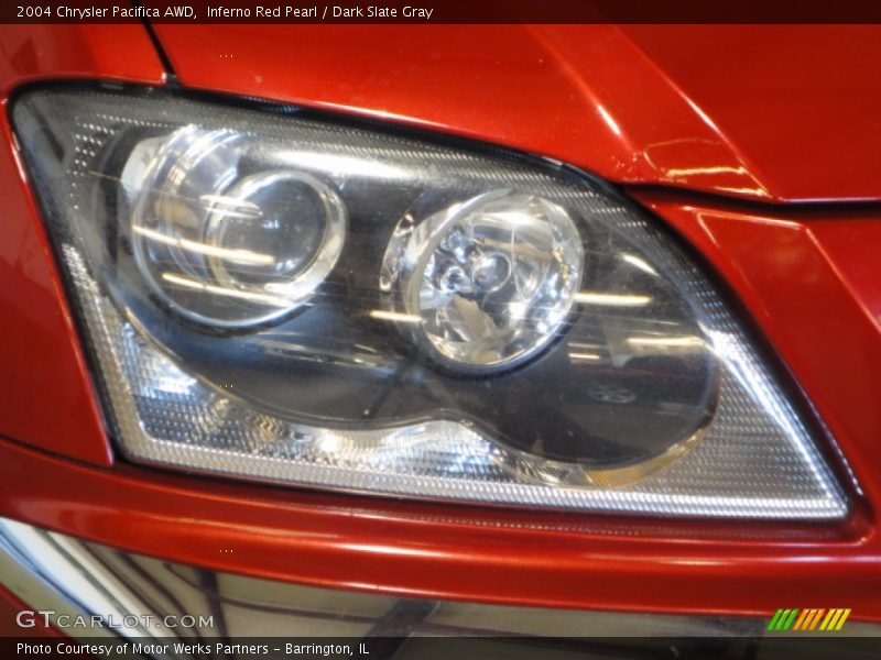Inferno Red Pearl / Dark Slate Gray 2004 Chrysler Pacifica AWD