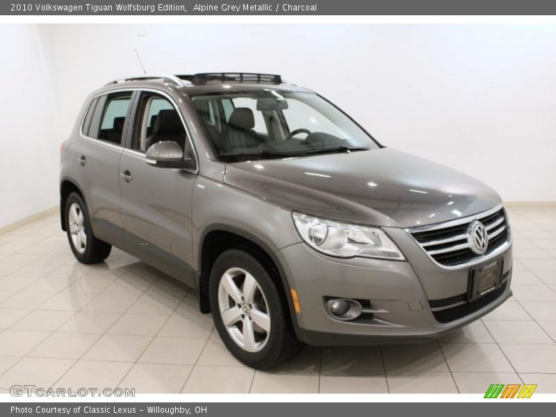 Alpine Grey Metallic / Charcoal 2010 Volkswagen Tiguan Wolfsburg Edition