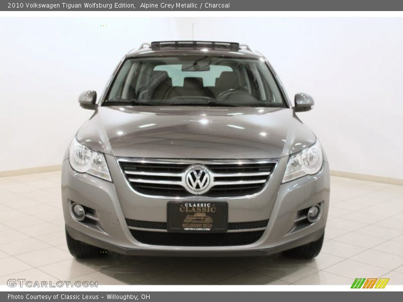 Alpine Grey Metallic / Charcoal 2010 Volkswagen Tiguan Wolfsburg Edition