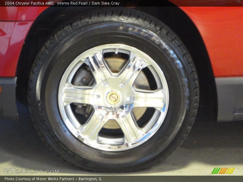 Inferno Red Pearl / Dark Slate Gray 2004 Chrysler Pacifica AWD