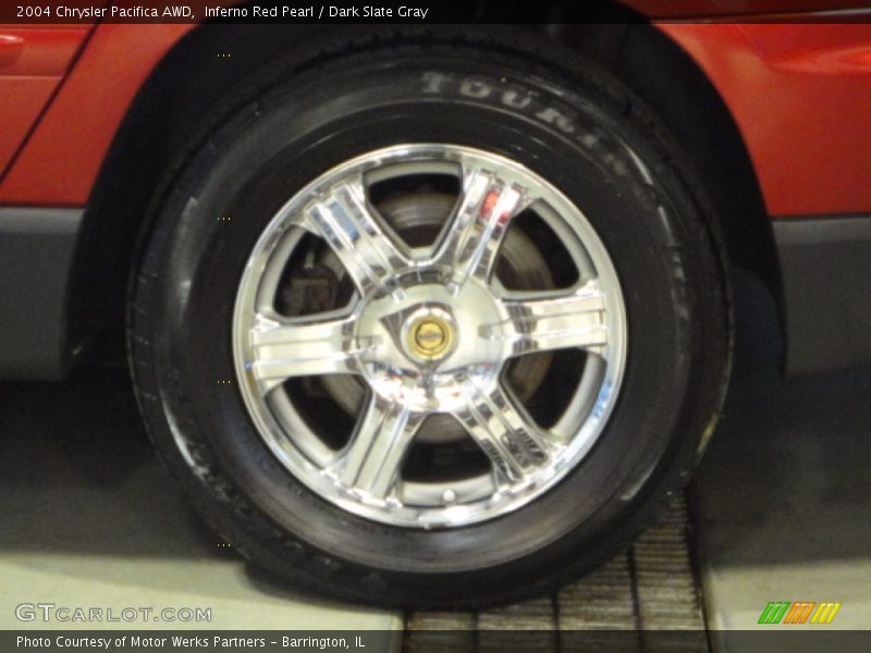 Inferno Red Pearl / Dark Slate Gray 2004 Chrysler Pacifica AWD