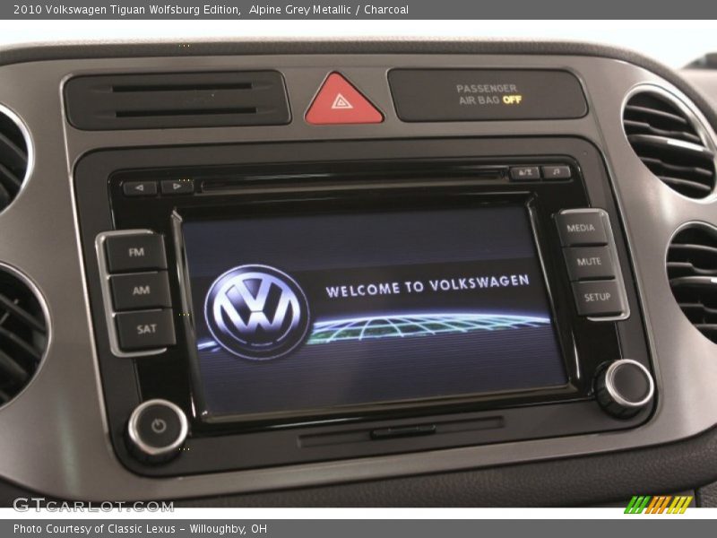 Alpine Grey Metallic / Charcoal 2010 Volkswagen Tiguan Wolfsburg Edition