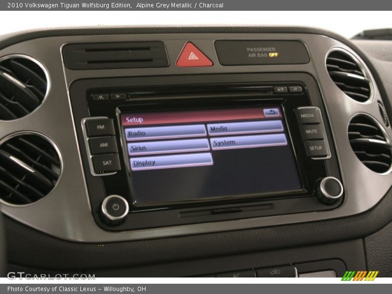 Alpine Grey Metallic / Charcoal 2010 Volkswagen Tiguan Wolfsburg Edition