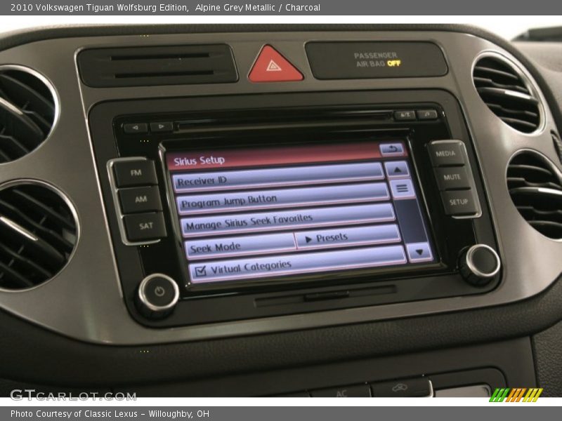 Alpine Grey Metallic / Charcoal 2010 Volkswagen Tiguan Wolfsburg Edition