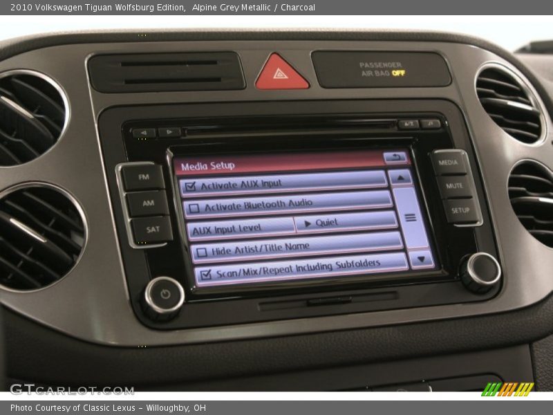 Alpine Grey Metallic / Charcoal 2010 Volkswagen Tiguan Wolfsburg Edition