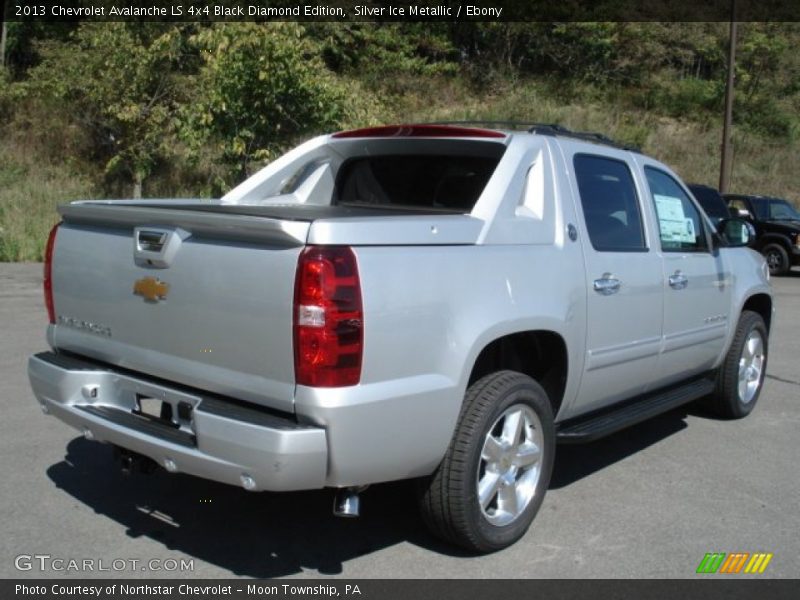  2013 Avalanche LS 4x4 Black Diamond Edition Silver Ice Metallic