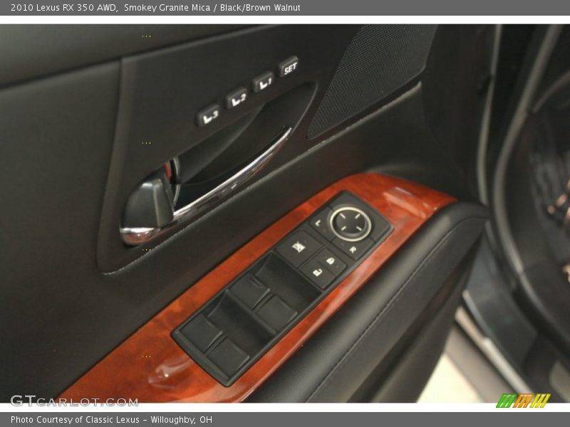 Controls of 2010 RX 350 AWD